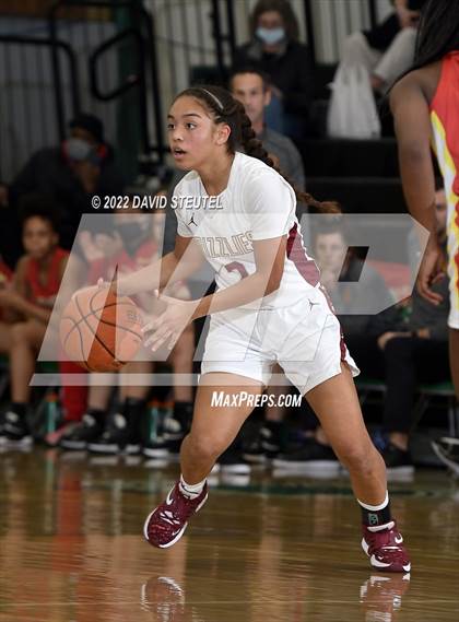 Thumbnail 1 in Incarnate Word Academy vs. Mission Hills (St. Mary's Stockton MLK Showcase) photogallery.