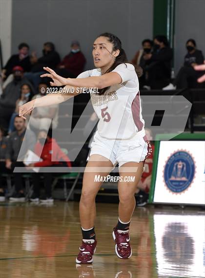 Thumbnail 1 in Incarnate Word Academy vs. Mission Hills (St. Mary's Stockton MLK Showcase) photogallery.