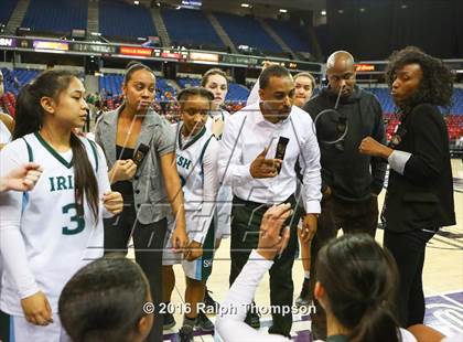 Thumbnail 3 in Sacred Heart vs Lakeside (CIF State D3 Final) photogallery.