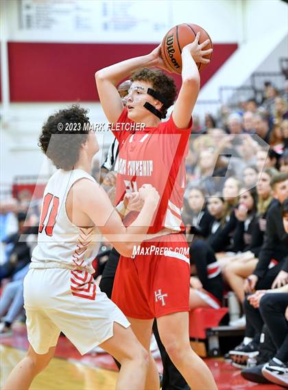 Thumbnail 2 in Haddon Township vs Cinnaminson (NJSIAA South Group 2 Round 1) photogallery.