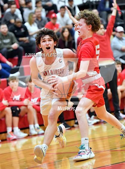Thumbnail 3 in Haddon Township vs Cinnaminson (NJSIAA South Group 2 Round 1) photogallery.