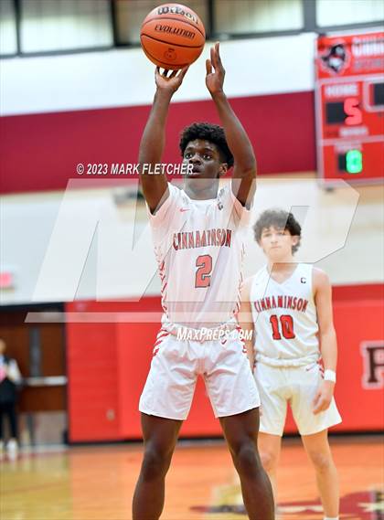 Thumbnail 3 in Haddon Township vs Cinnaminson (NJSIAA South Group 2 Round 1) photogallery.