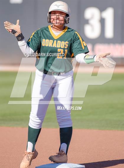 Thumbnail 2 in Canyon del Oro vs Salpointe Catholic (AIA 4A Final) photogallery.