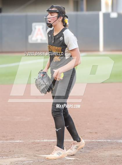 Thumbnail 3 in Canyon del Oro vs Salpointe Catholic (AIA 4A Final) photogallery.
