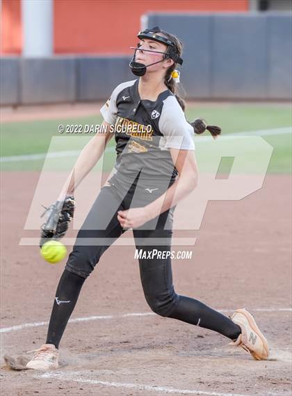 Thumbnail 2 in Canyon del Oro vs Salpointe Catholic (AIA 4A Final) photogallery.