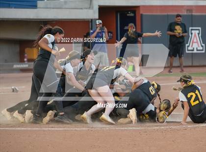 Thumbnail 1 in Canyon del Oro vs Salpointe Catholic (AIA 4A Final) photogallery.
