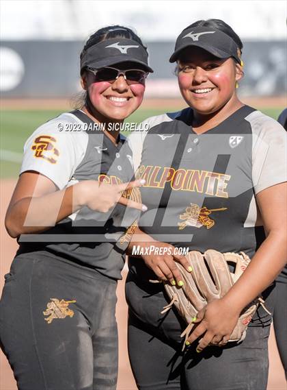 Thumbnail 2 in Canyon del Oro vs Salpointe Catholic (AIA 4A Final) photogallery.