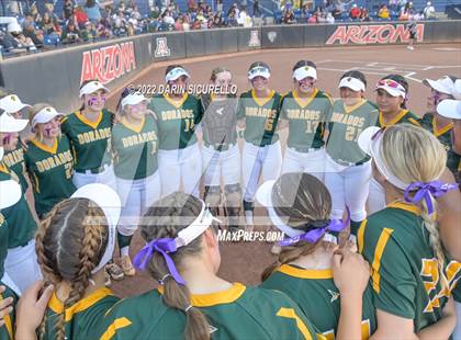 Thumbnail 2 in Canyon del Oro vs Salpointe Catholic (AIA 4A Final) photogallery.