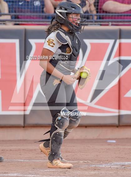 Thumbnail 3 in Canyon del Oro vs Salpointe Catholic (AIA 4A Final) photogallery.