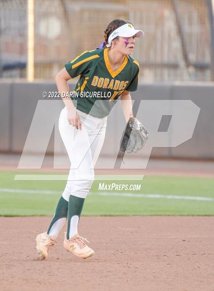 Thumbnail 2 in Canyon del Oro vs Salpointe Catholic (AIA 4A Final) photogallery.