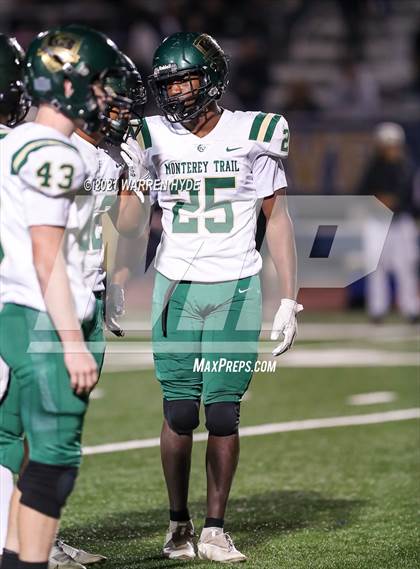 Thumbnail 2 in Monterey Trail vs. Elk Grove (CIF SJS D2 Semifinal) photogallery.