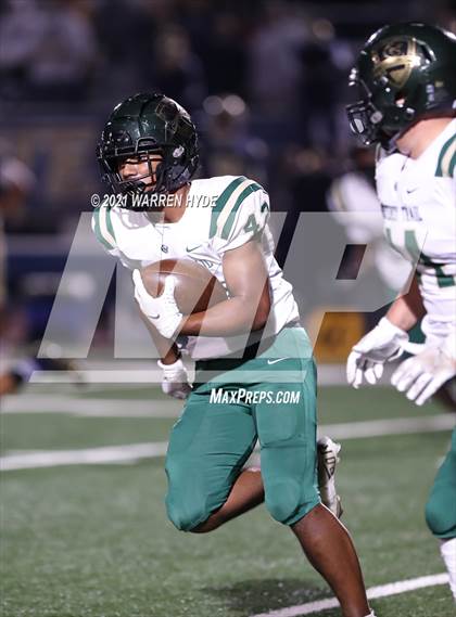 Thumbnail 3 in Monterey Trail vs. Elk Grove (CIF SJS D2 Semifinal) photogallery.