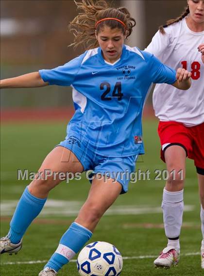 Thumbnail 2 in Rockville Centre South Side vs Somers (NYSPHSAA Class A Final) photogallery.