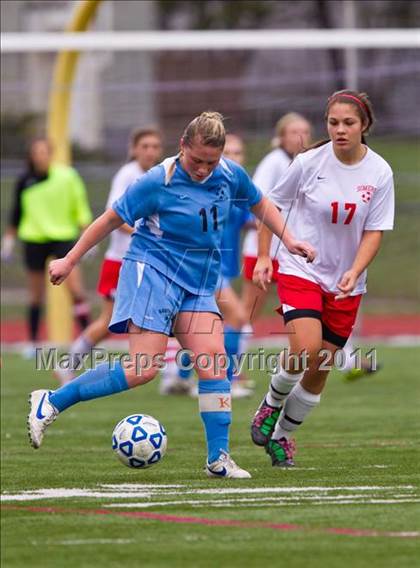 Thumbnail 2 in Rockville Centre South Side vs Somers (NYSPHSAA Class A Final) photogallery.
