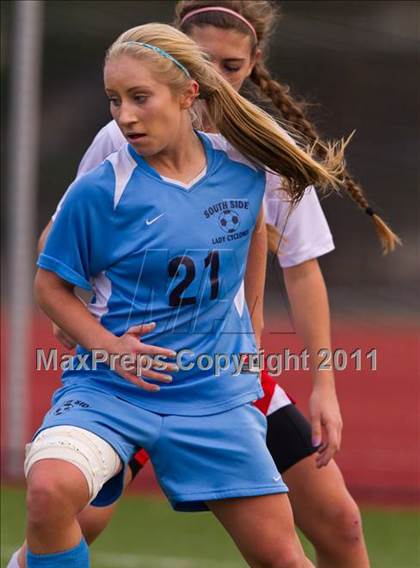 Thumbnail 3 in Rockville Centre South Side vs Somers (NYSPHSAA Class A Final) photogallery.
