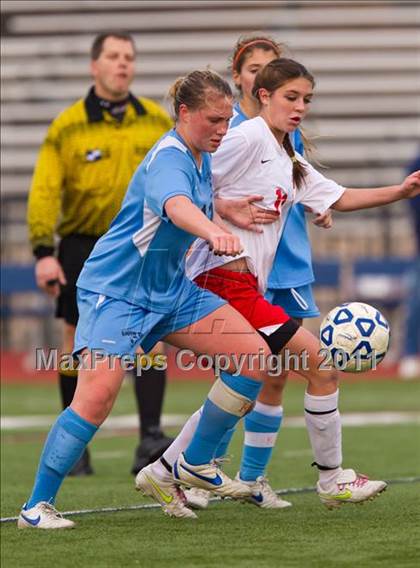 Thumbnail 1 in Rockville Centre South Side vs Somers (NYSPHSAA Class A Final) photogallery.