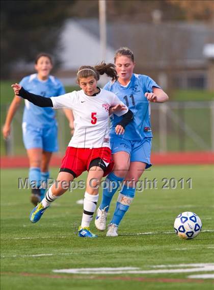 Thumbnail 1 in Rockville Centre South Side vs Somers (NYSPHSAA Class A Final) photogallery.