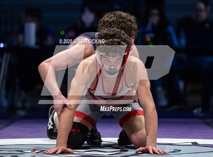 Thumbnail 1 in Brownsburg vs. Center Grove (IHSWCA 4A Final) photogallery.