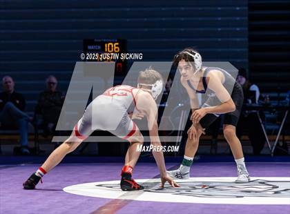 Thumbnail 3 in Brownsburg vs. Center Grove (IHSWCA 4A Final) photogallery.