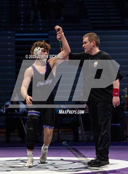 Thumbnail 3 in Brownsburg vs. Center Grove (IHSWCA 4A Final) photogallery.