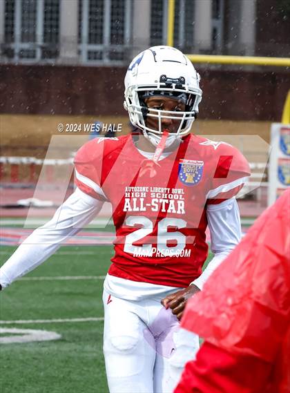 Thumbnail 2 in AutoZone Liberty Bowl All-Star Game photogallery.