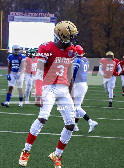 Thumbnail 3 in AutoZone Liberty Bowl All-Star Game photogallery.