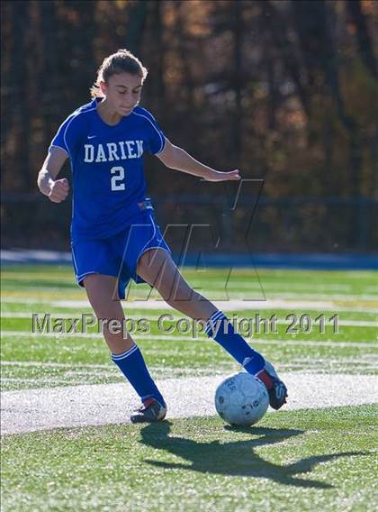 Thumbnail 2 in Darien @ Bunnell (CIAC Class L Quarterfinal) photogallery.