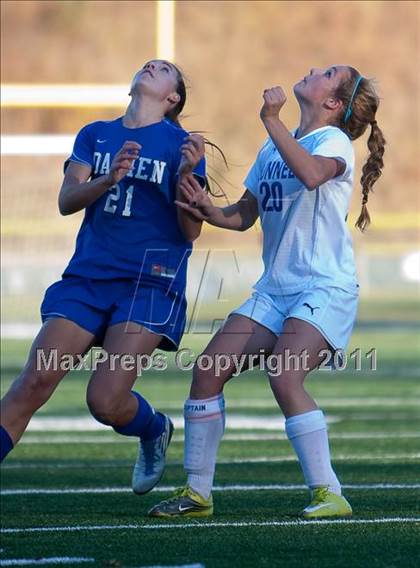 Thumbnail 1 in Darien @ Bunnell (CIAC Class L Quarterfinal) photogallery.