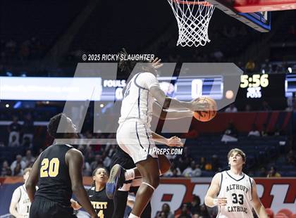 Thumbnail 2 in Althoff Catholic vs. Dyett (IHSA Class 2A Final) photogallery.