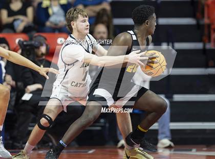 Thumbnail 2 in Althoff Catholic vs. Dyett (IHSA Class 2A Final) photogallery.