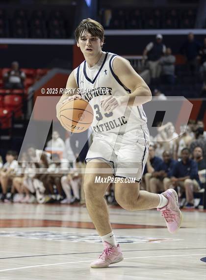 Thumbnail 2 in Althoff Catholic vs. Dyett (IHSA Class 2A Final) photogallery.