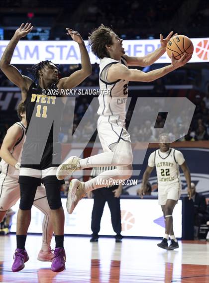 Thumbnail 2 in Althoff Catholic vs. Dyett (IHSA Class 2A Final) photogallery.