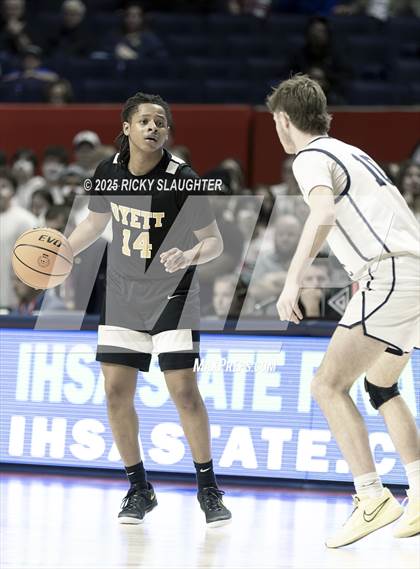 Thumbnail 2 in Althoff Catholic vs. Dyett (IHSA Class 2A Final) photogallery.