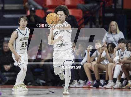 Thumbnail 2 in Althoff Catholic vs. Dyett (IHSA Class 2A Final) photogallery.