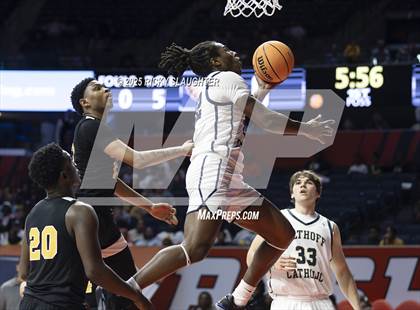 Thumbnail 3 in Althoff Catholic vs. Dyett (IHSA Class 2A Final) photogallery.