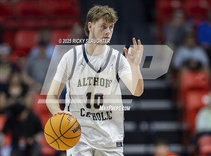 Thumbnail 3 in Althoff Catholic vs. Dyett (IHSA Class 2A Final) photogallery.