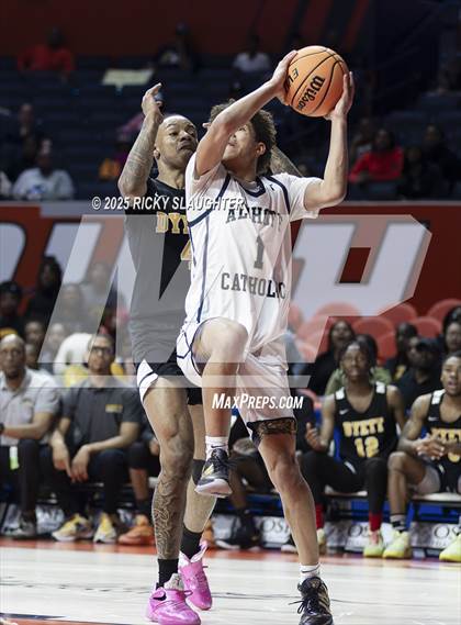Thumbnail 2 in Althoff Catholic vs. Dyett (IHSA Class 2A Final) photogallery.