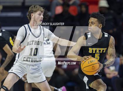 Thumbnail 1 in Althoff Catholic vs. Dyett (IHSA Class 2A Final) photogallery.