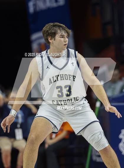 Thumbnail 2 in Althoff Catholic vs. Dyett (IHSA Class 2A Final) photogallery.