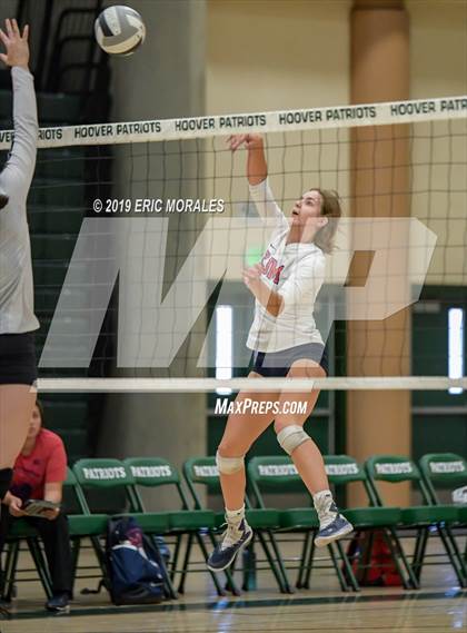 Thumbnail 3 in San Joaquin Memorial vs Kerman (Patriot Varsity Tournament) photogallery.