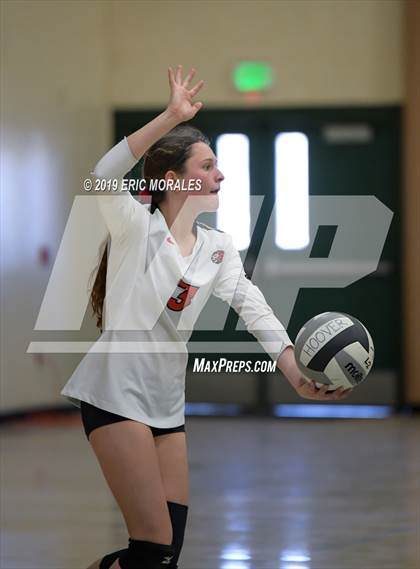 Thumbnail 3 in San Joaquin Memorial vs Kerman (Patriot Varsity Tournament) photogallery.