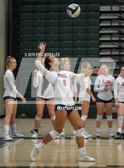 Thumbnail 2 in San Joaquin Memorial vs Kerman (Patriot Varsity Tournament) photogallery.