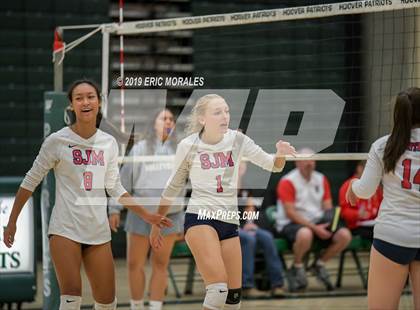 Thumbnail 2 in San Joaquin Memorial vs Kerman (Patriot Varsity Tournament) photogallery.