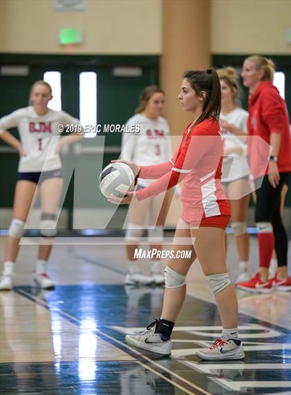 Thumbnail 1 in San Joaquin Memorial vs Kerman (Patriot Varsity Tournament) photogallery.