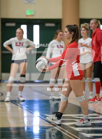 Thumbnail 2 in San Joaquin Memorial vs Kerman (Patriot Varsity Tournament) photogallery.