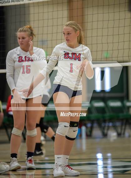 Thumbnail 2 in San Joaquin Memorial vs Kerman (Patriot Varsity Tournament) photogallery.