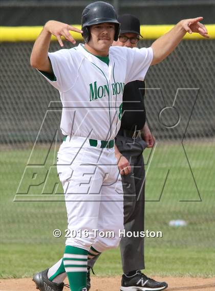 Thumbnail 1 in Monrovia vs Campbell Hall (CIF SS D5 1st Round) photogallery.