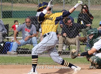 Thumbnail 2 in Monrovia vs Campbell Hall (CIF SS D5 1st Round) photogallery.