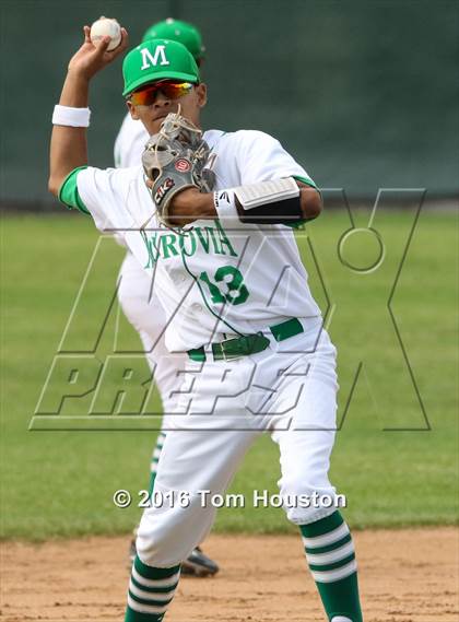 Thumbnail 3 in Monrovia vs Campbell Hall (CIF SS D5 1st Round) photogallery.