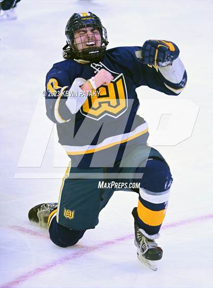 Thumbnail 2 in Woodstock Academy vs. North Haven (CIAC DII Final) photogallery.